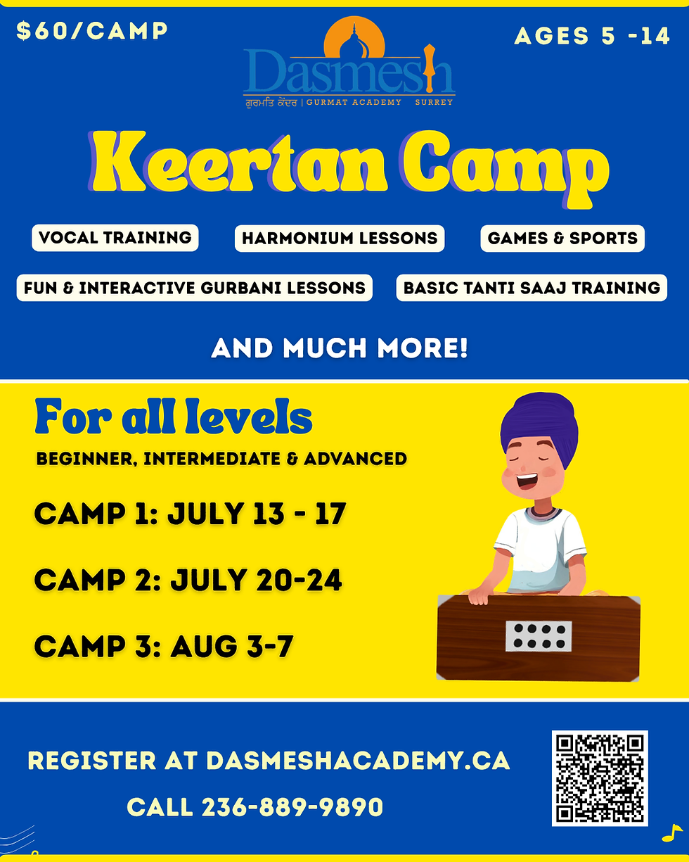 Keertan Camp 1