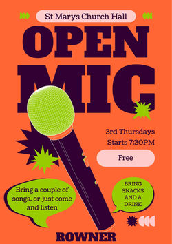 Open Mic Nights at St Mary's