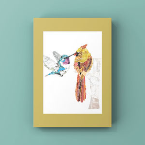 Love Birds: Collage 