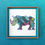 Thumbnail: Safari Rhino:  Collage (print and original)