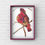 Thumbnail: Cardinal:   Collage- State Bird of North Carolina (print)