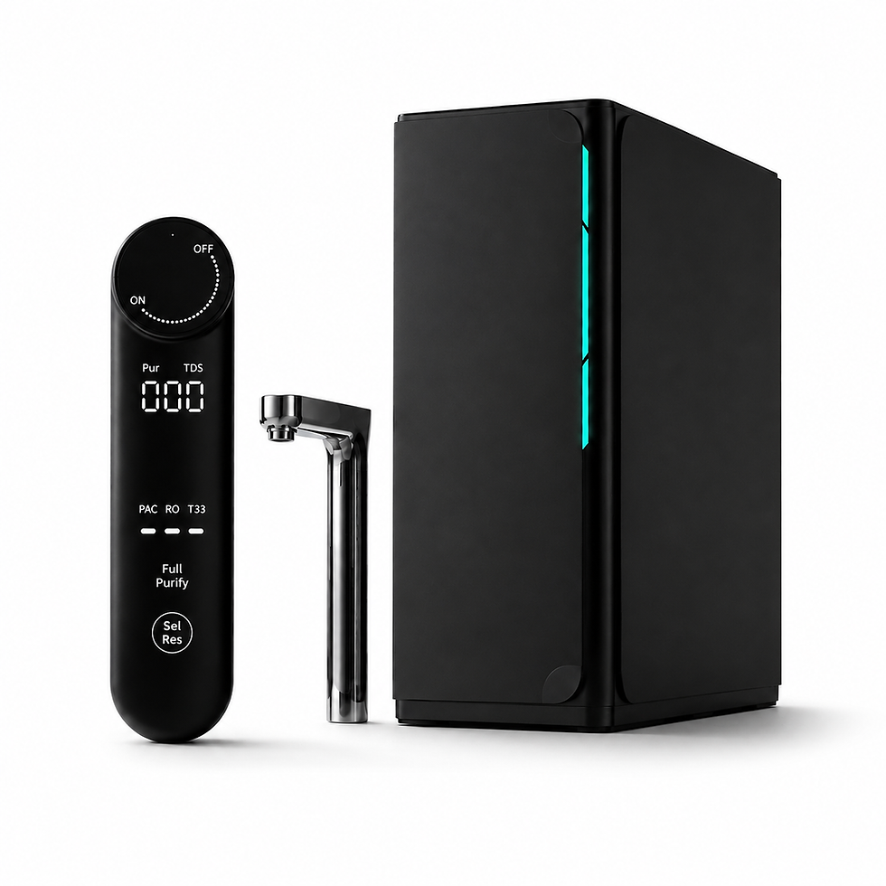 Omvendt osmose vandfiltersystem mod nitrat, PFAS, TFA