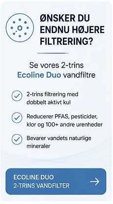 vandfilter mod pfas
