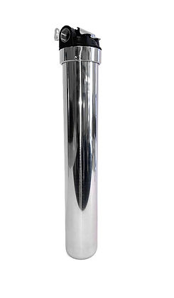 20" antibacterial single stainless steel water filter for whole house water filtration