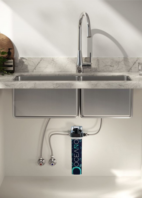 Italian Oceano water filter with limescale filtration