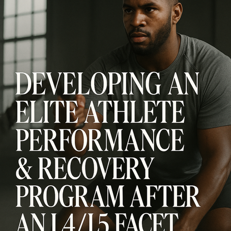 Developing an Elite Athlete Performance & Recovery Program After an L4/L5 Facet Joint Sprain