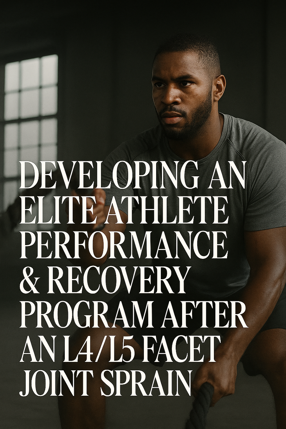 Developing an Elite Athlete Performance & Recovery Program After an L4/L5 Facet Joint Sprain