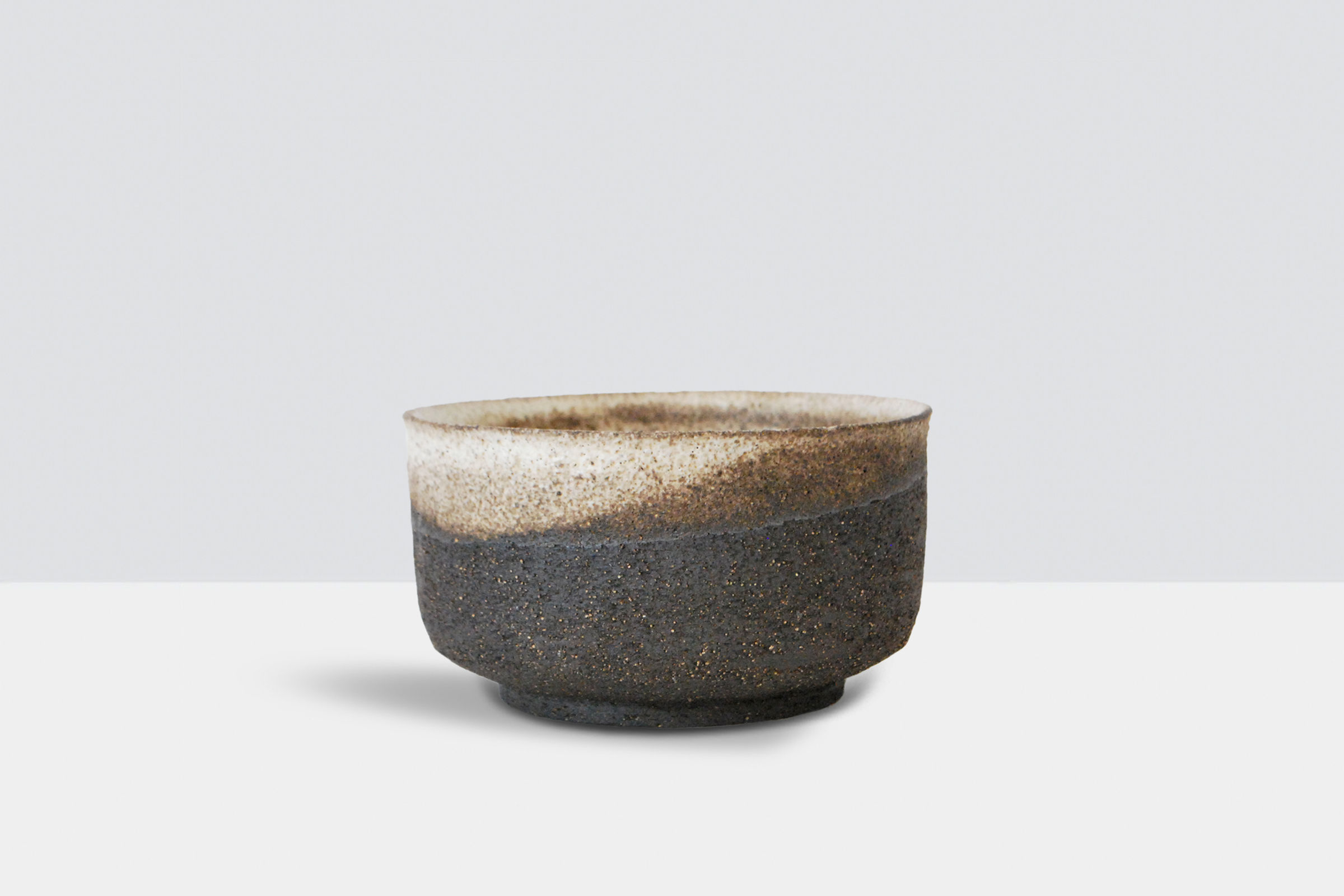Vulcanic matcha bowl - beige