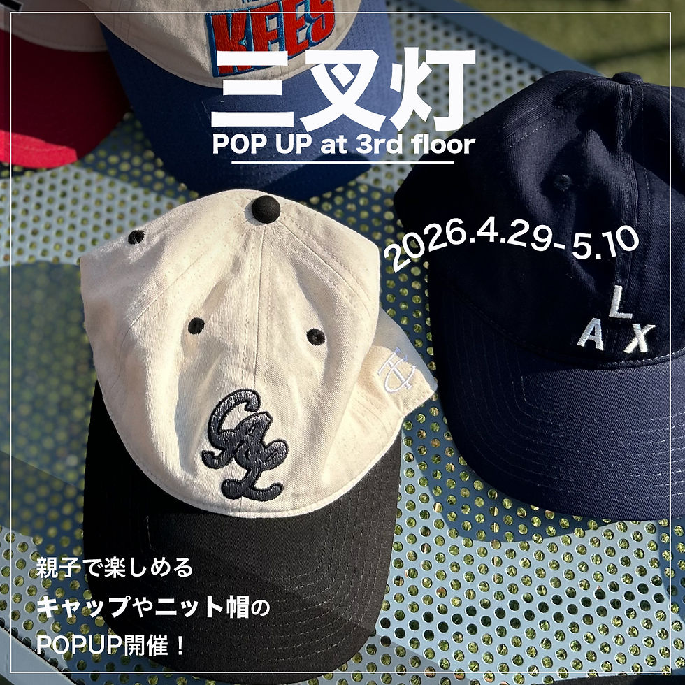POP UP「帽子のPOP UP」