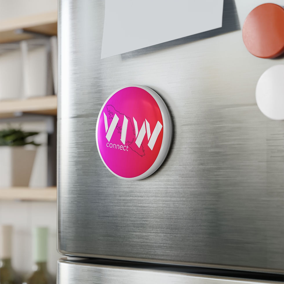 Thumbnail: VIW Connect Magnet for Connectivity, Fun Member Gift, Fridge Decor, Decorations