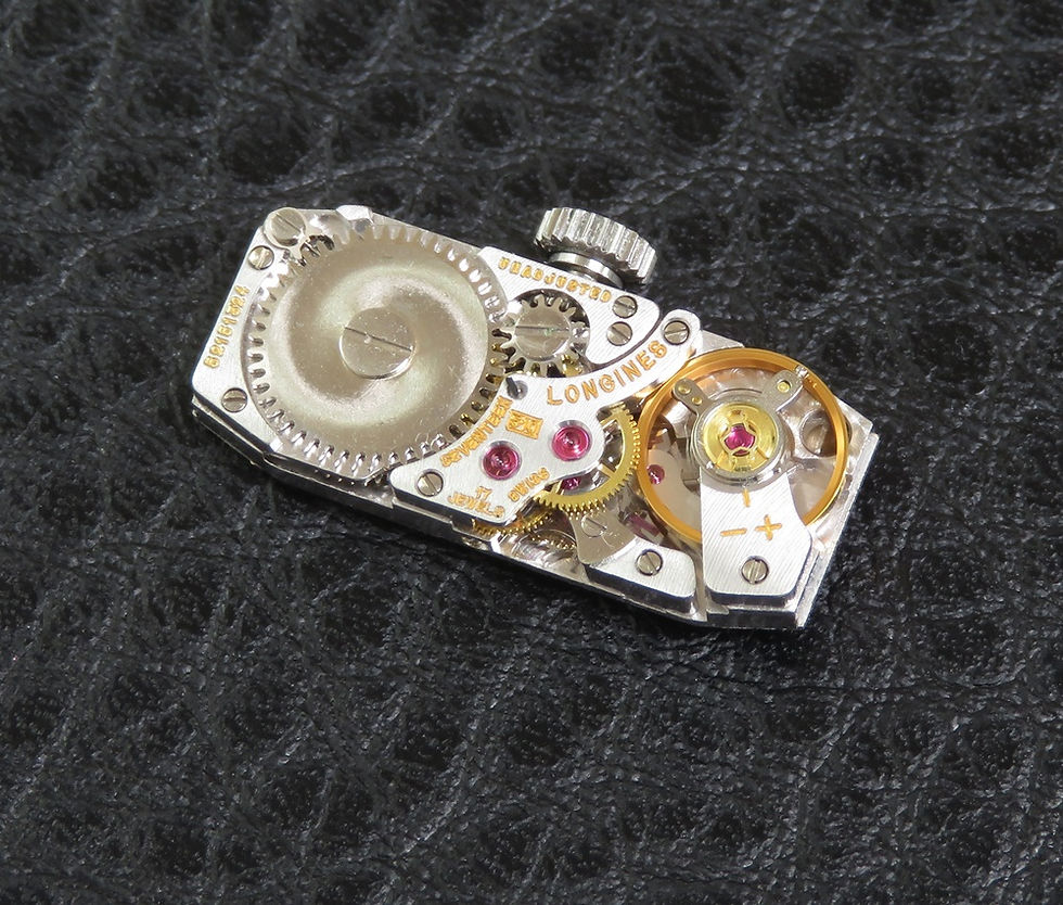 Thumbnail: Stunning Longines Platinum and Diamond Art Deco Ladies Cocktail Watch c1930