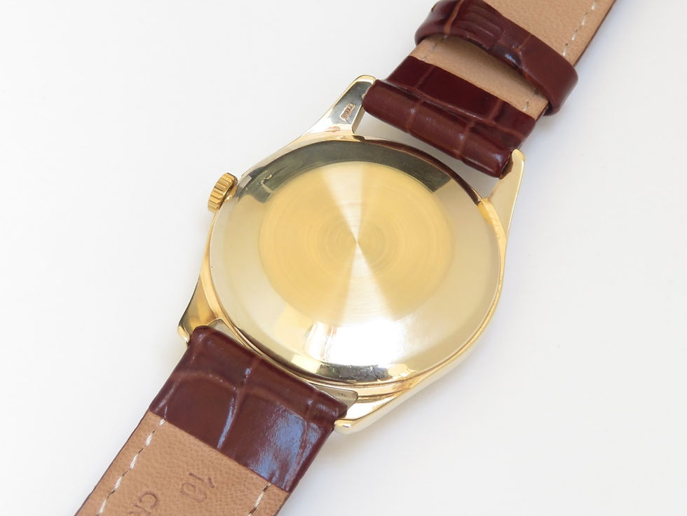 Thumbnail: Solid 9ct Gold Omega Calibre 286 c1963