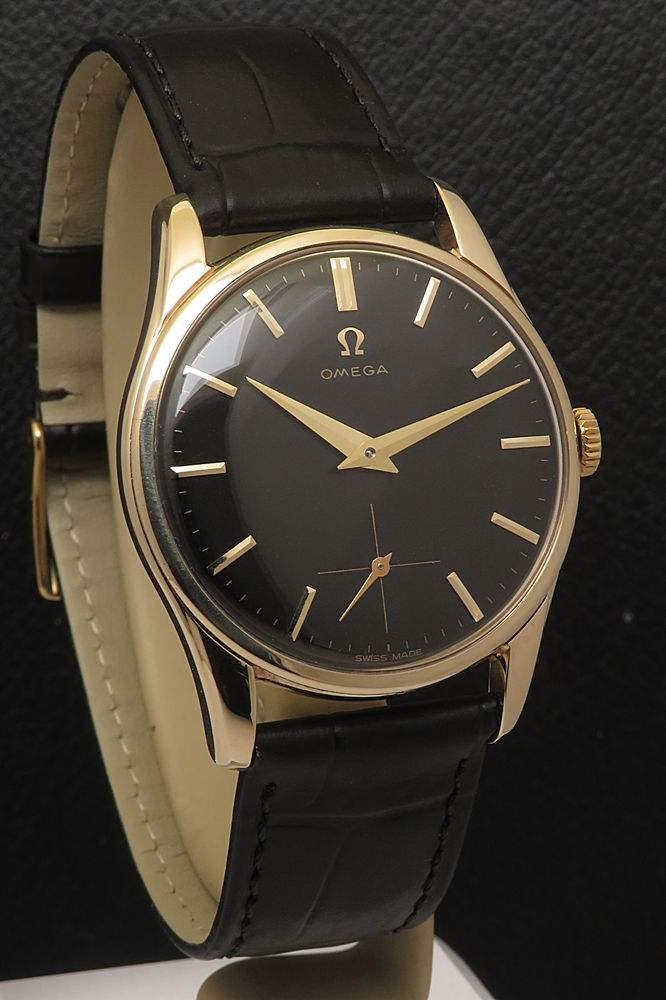 Thumbnail: Solid 9ct Gold Fully Restored Classic Omega Calibre 267 From 1960