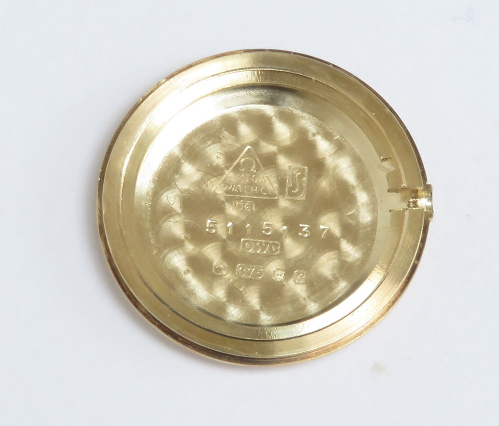 Thumbnail: Solid 9ct Gold Omega Mid Size Watch c1976