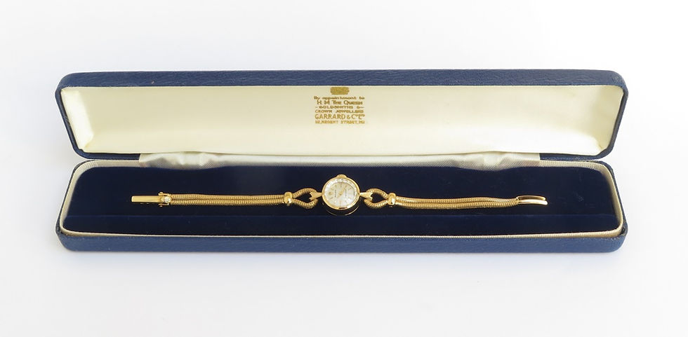 Thumbnail: Near Mint Solid 18ct Gold Rolex Precision Cocktail Watch c1961