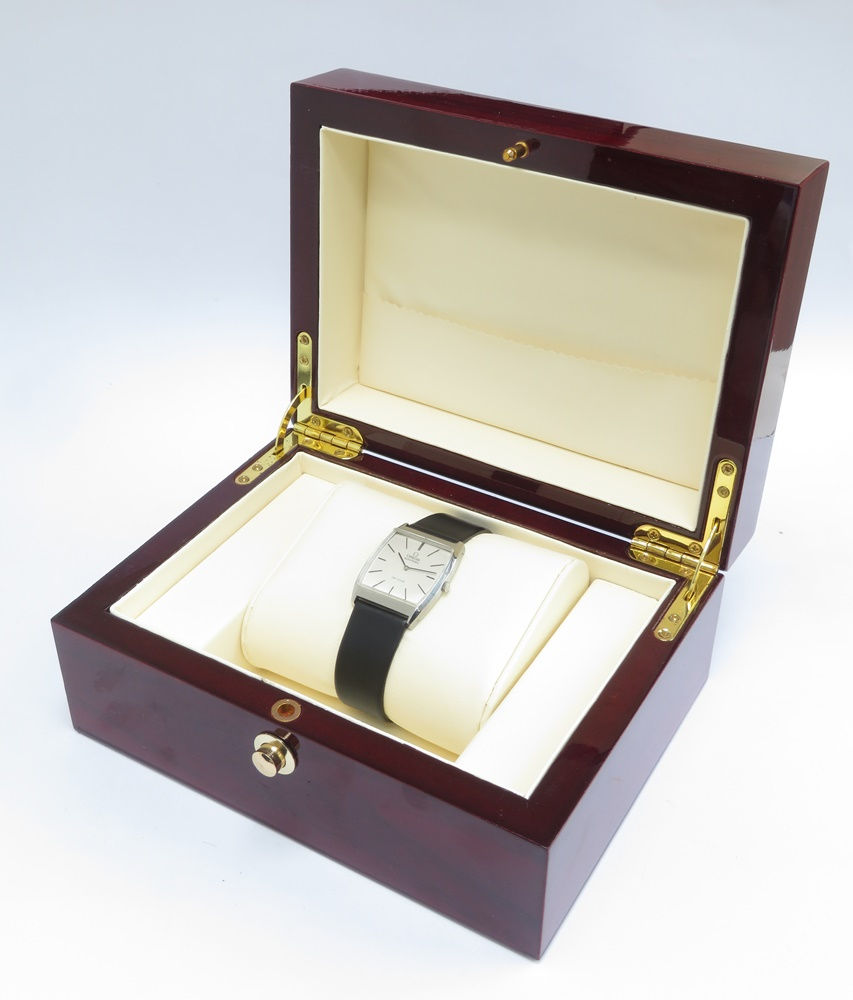 Thumbnail: Rare Mint Condition Art Deco Omega De Ville Automatic c1968