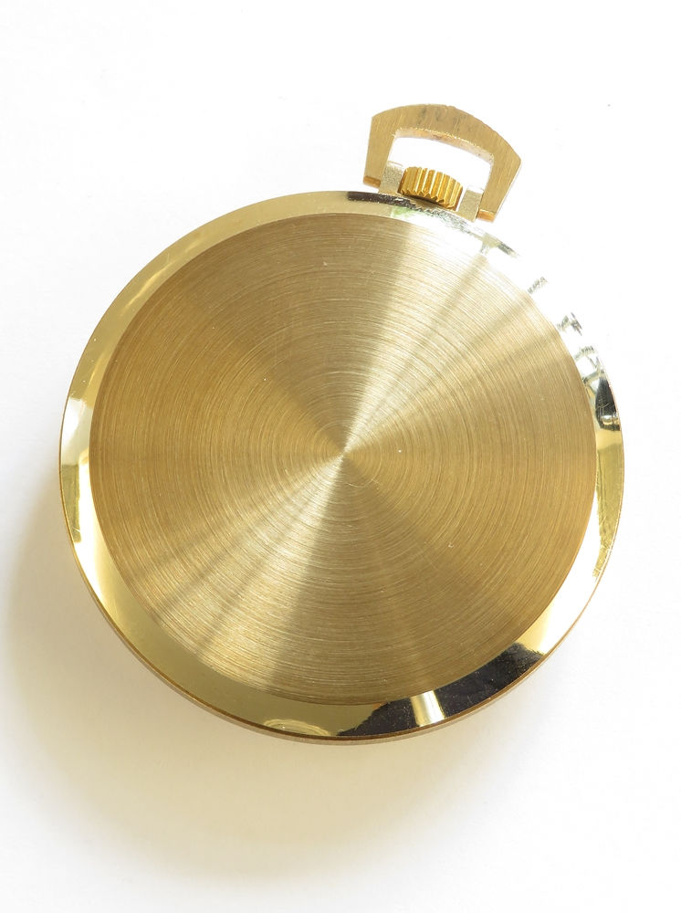 Thumbnail: Mint and Never Worn Solid 9ct Gold Garrard  pocket watch box and papers 1990