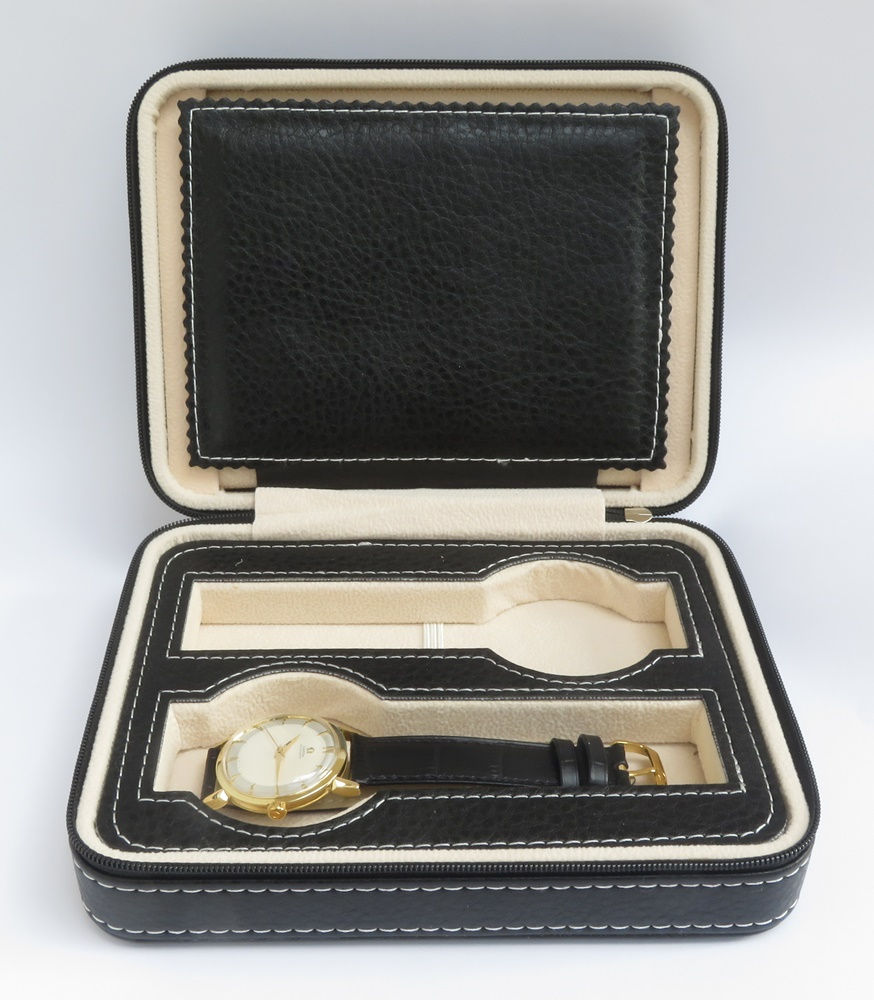 Thumbnail: Solid 18ct Gold Omega Tresor Bumper Automatic c1954