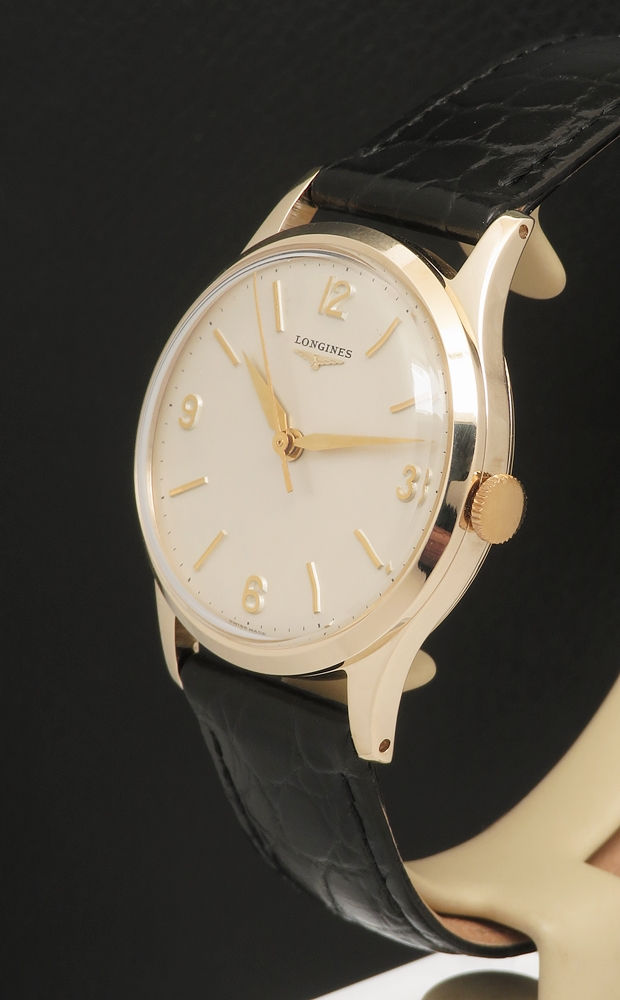 Thumbnail: Mint Original Solid 9ct Gold Longines  12.68ZS  Mens Watch   c1960