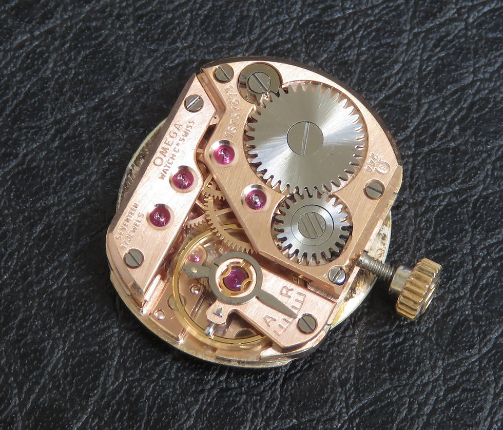 Thumbnail: Solid 9ct Gold Omega Geneve Ladies Cocktail Watch c1958