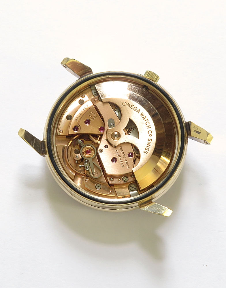 Thumbnail: Near Mint All Original Heavy Solid 9ct Gold Omega Seamaster Automatic 1964
