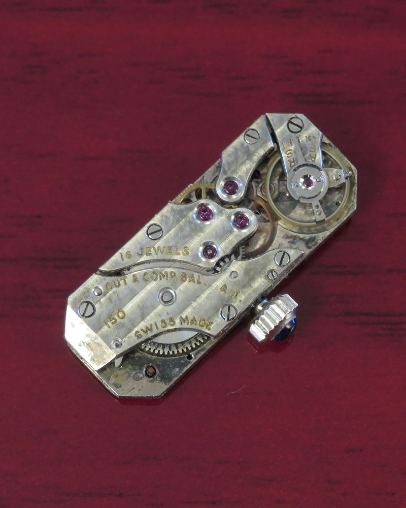Thumbnail: Beautiful Art Deco Platinum and Diamond Cocktail Watch by Asprey c1930