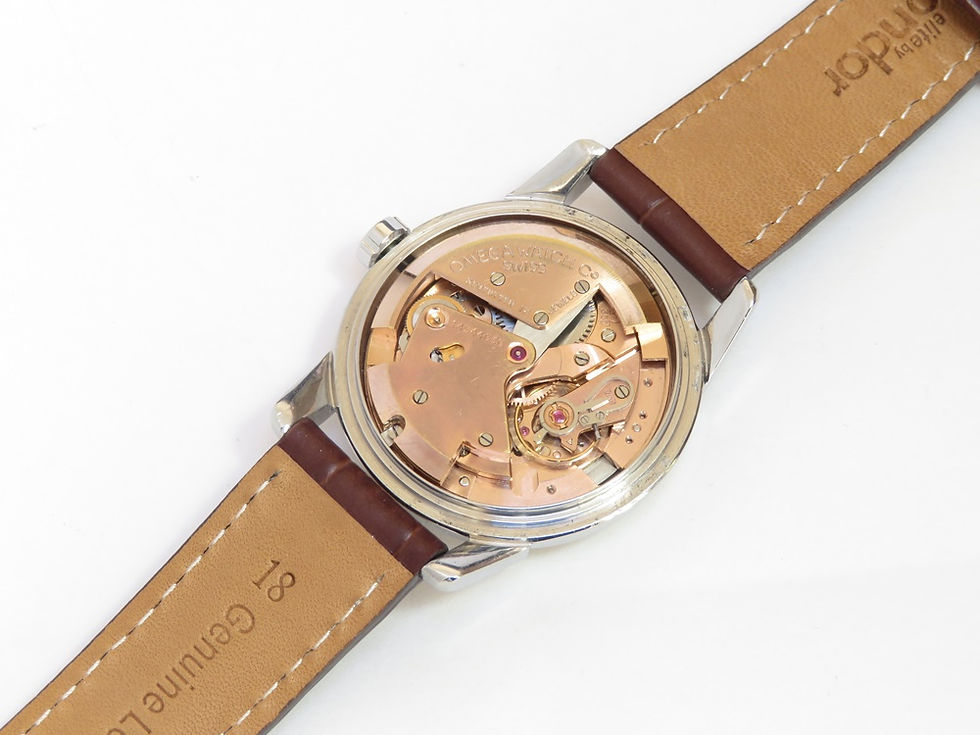 Thumbnail: Rare Omega Seamaster Mark 1 Bumper Calendar Automatic c1954