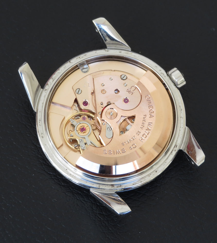 Thumbnail: Superb Untouched Omega Seamaster Cal 501 Cross Hair c1959