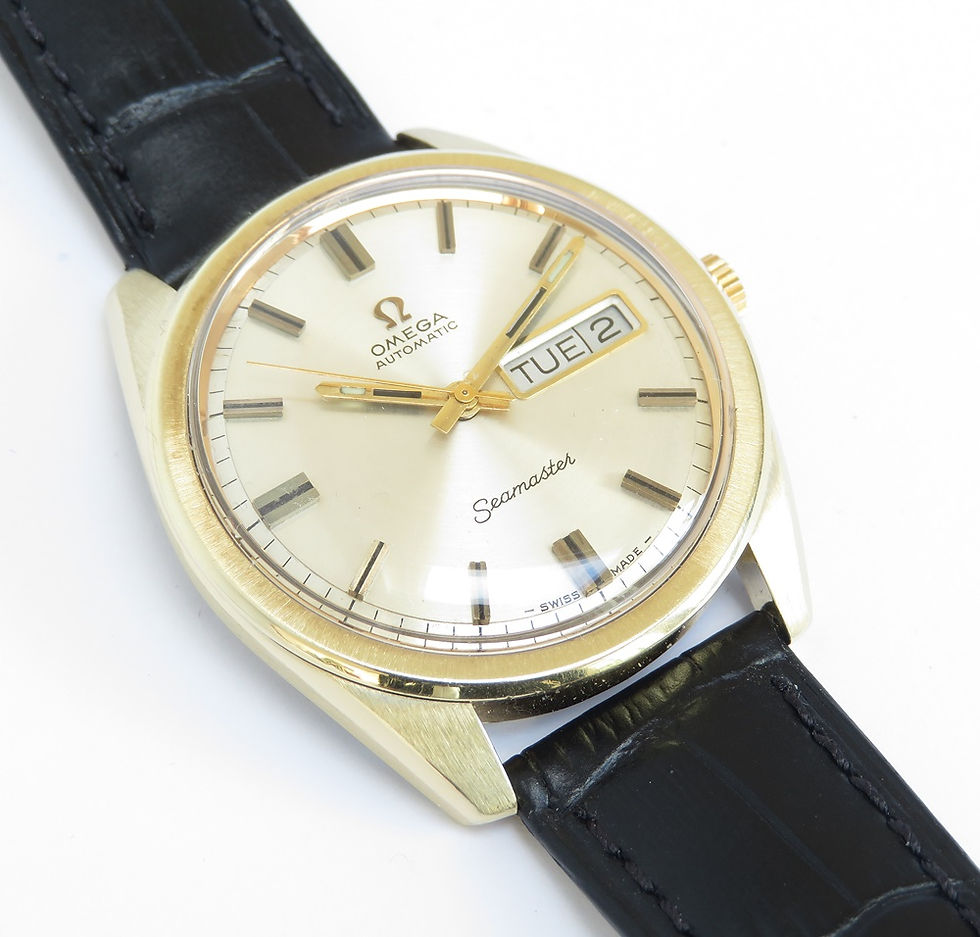 Thumbnail: Gold Capped Omega Seamaster Day Date Calibre 752 c1968-69
