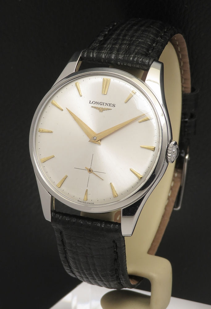 Thumbnail: All Original Stainless Steel Longines 30L Mens Watch c1966