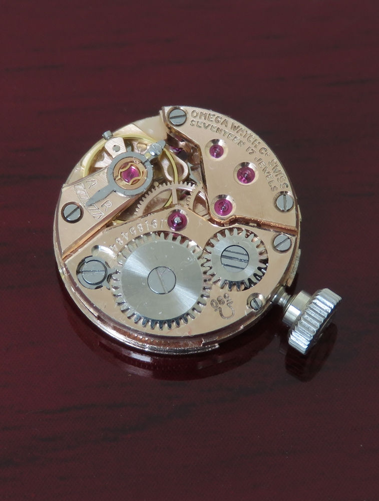 Thumbnail: Omega Platinum and Diamond Ladies Cocktail Watch c1950