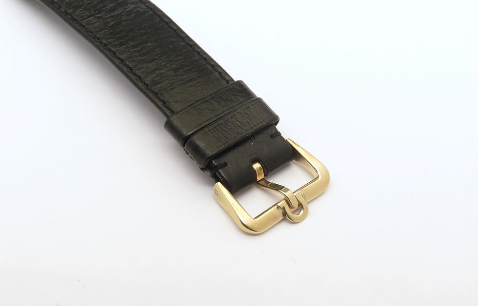 Thumbnail: Extremely Rare Museum Quality Solid 18ct Gold Omega 268 Strap Buckle Box 1959