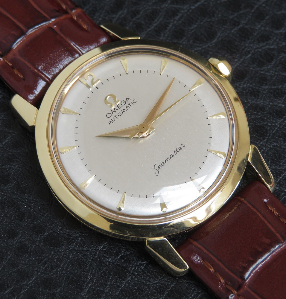Thumbnail: Solid 18ct Gold Omega Seamaster Automatic c1957