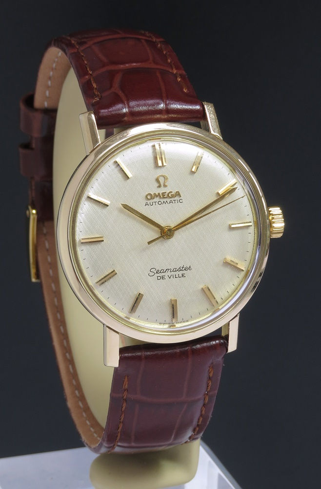 Thumbnail: Mint Original Solid 9ct Gold Omega Seamaster De Ville Automatic c1967