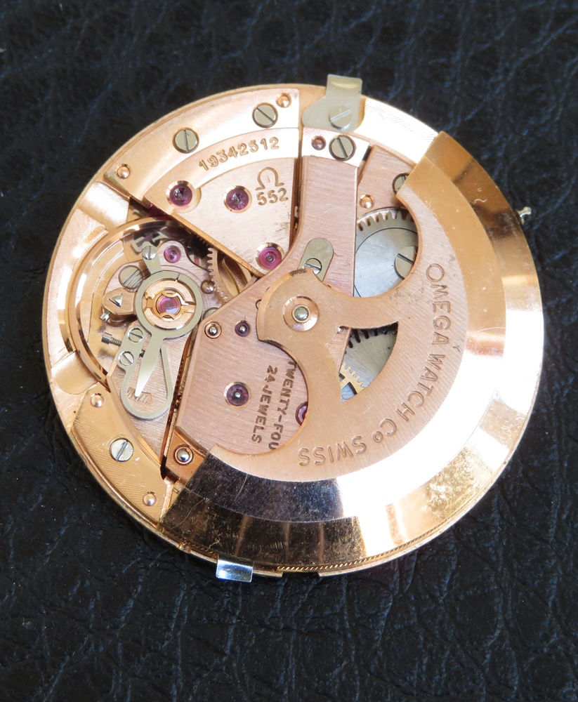 Thumbnail: Very Rare Solid 18ct Gold Omega Seamaster Deluxe c1961