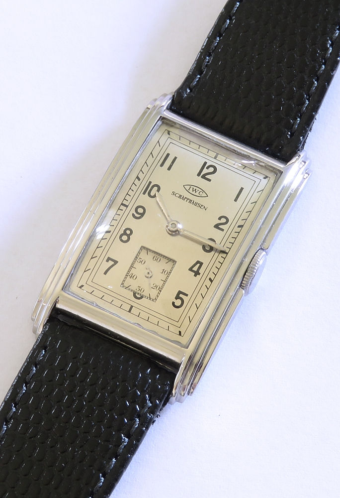 Thumbnail: Very Rare International Watch Company IWC Art Deco Calibre 87 Mens Watch c1937