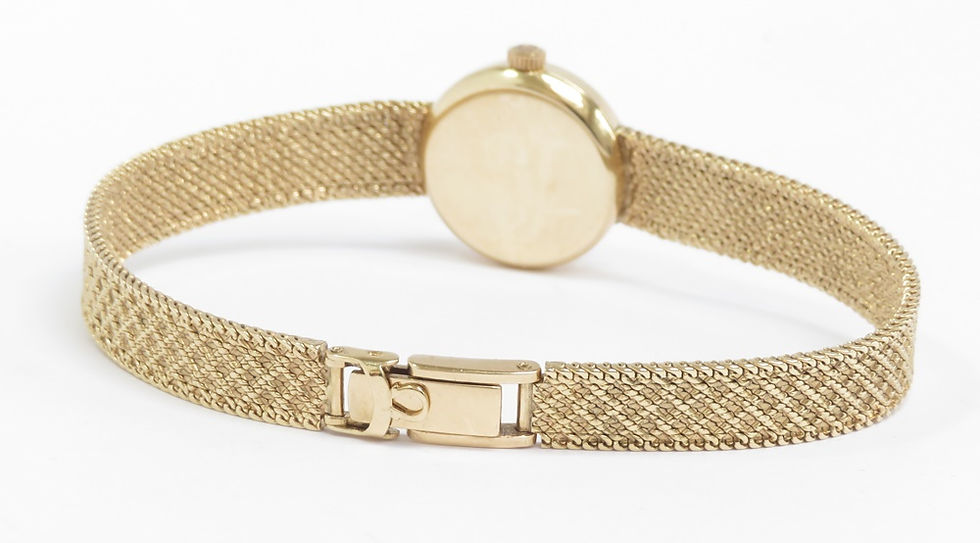 Thumbnail: Solid 9ct Gold Omega Geneve Ladies Cocktail Watch c1958