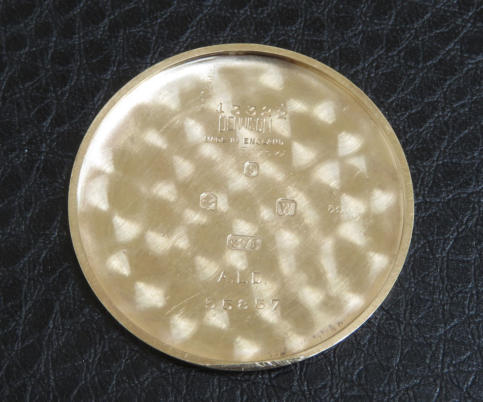 Thumbnail: Solid 9ct Gold Omega 30T2 c1945-46