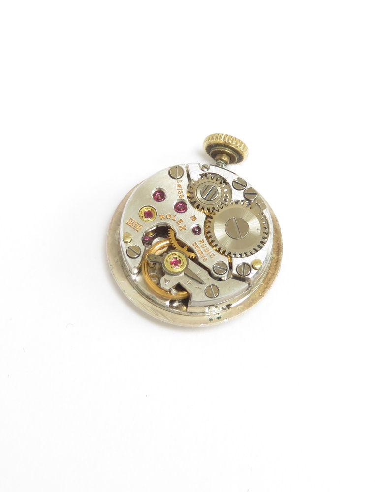 Thumbnail: Solid 9ct Gold Rolex Precision Ladies Cocktail Watch c1964