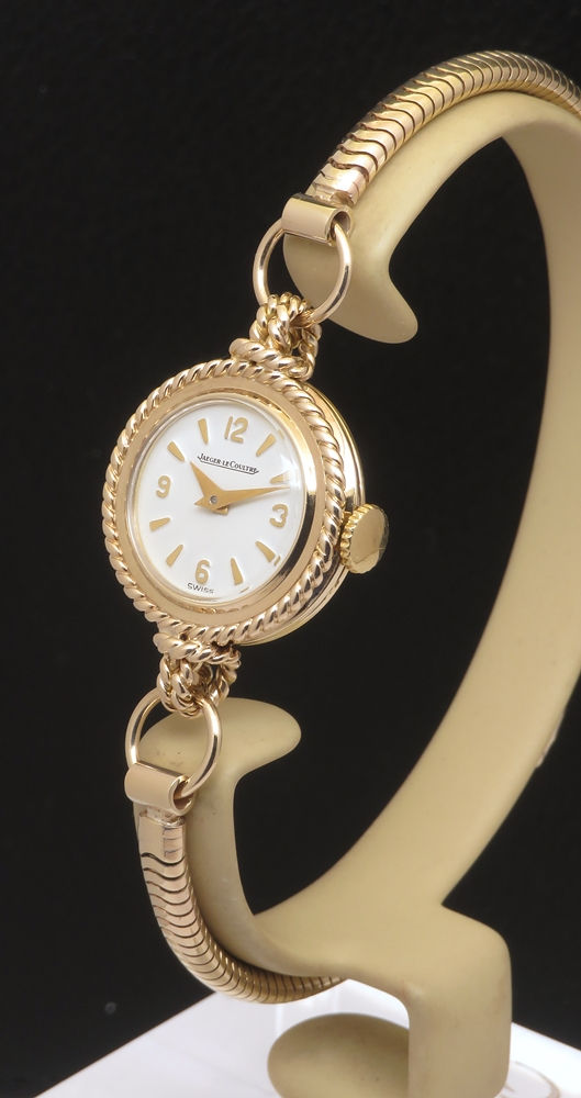 Thumbnail: Solid 9ct Gold Jaeger-LeCoultre Ladies Cocktail Watch 1959