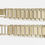 Thumbnail: Solid 9ct Gold Watch Bracelet or Strap c1961