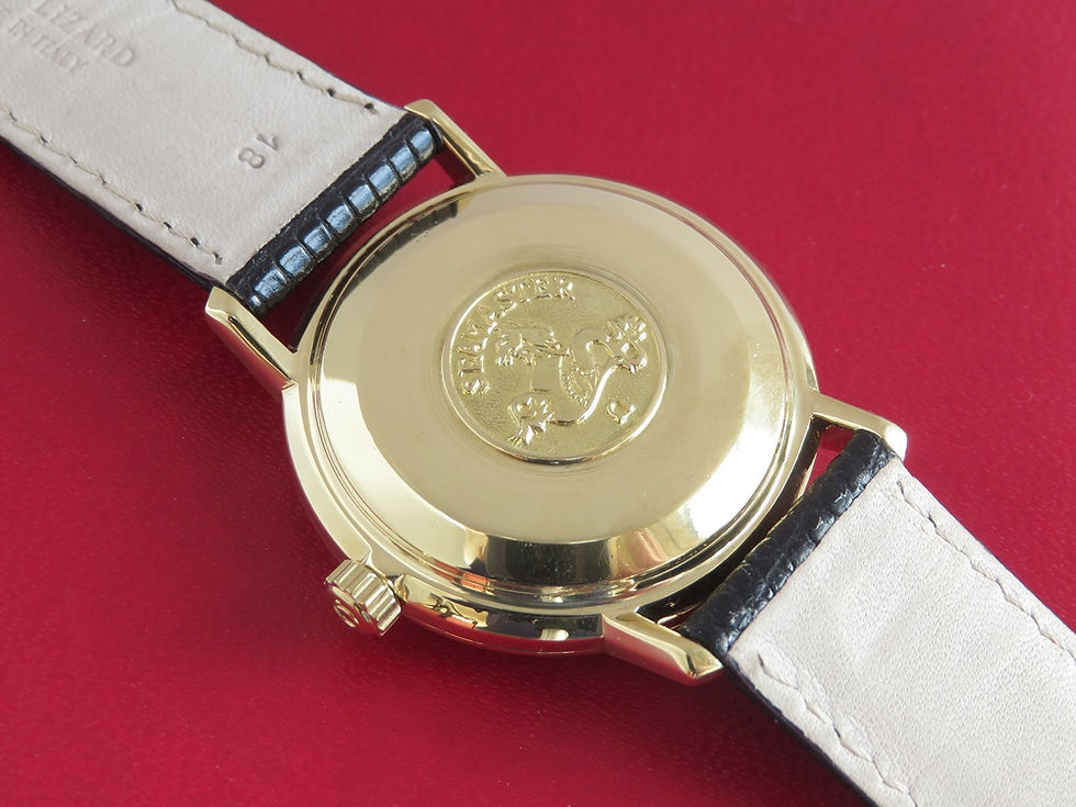Thumbnail: Near Mint All Original Solid 18ct Gold Omega Seamaster De Ville Automatic c1964