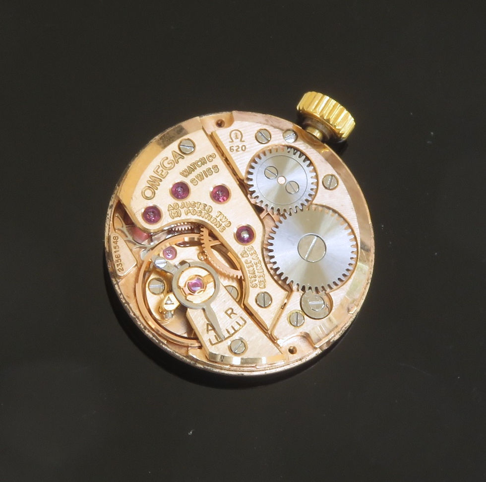 Thumbnail: Solid 9ct Gold Omega Ladies Cocktail Watch c1964