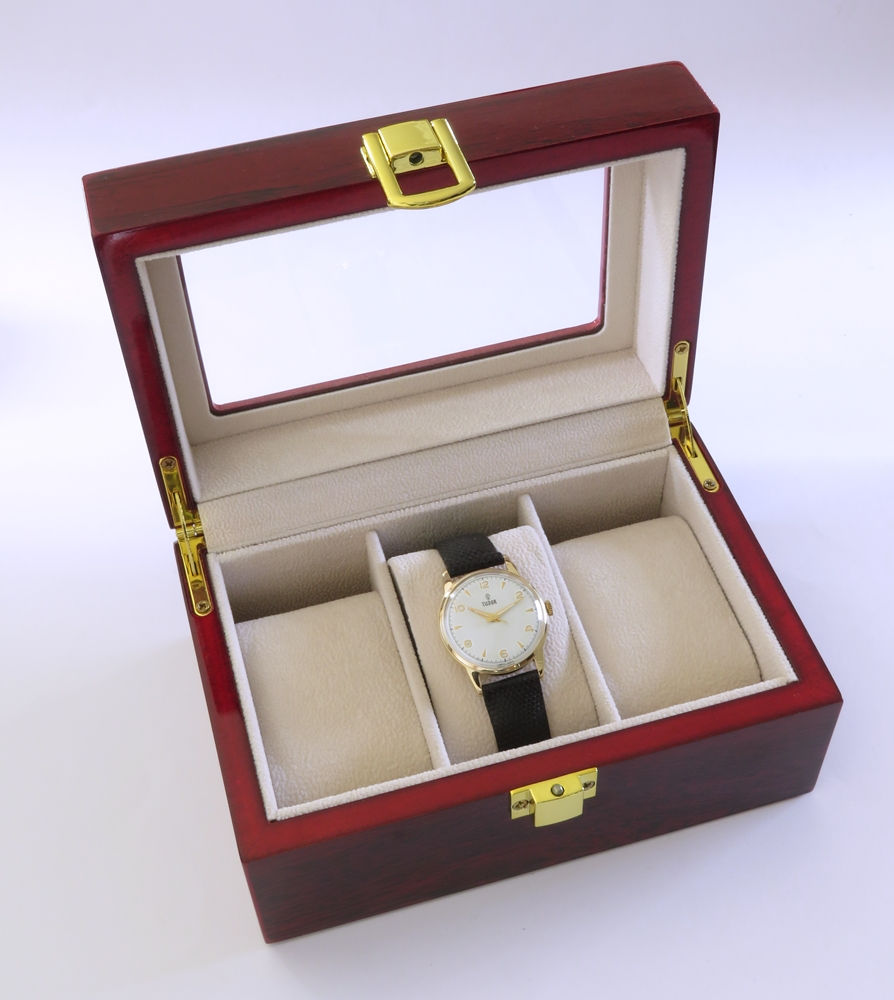 Thumbnail: Solid 9ct Gold Rolex Tudor Mid Size from 1953