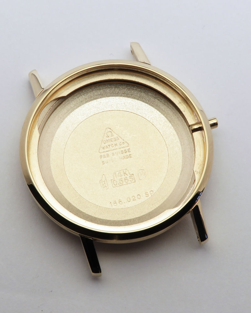 Thumbnail: Solid 14ct Gold Omega Seamaster DeVille  Box and Papers c1967