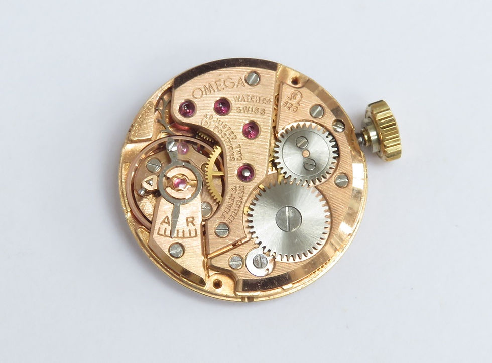 Thumbnail: Solid 9ct Gold Omega Geneve Ladies Cocktail Watch 1968