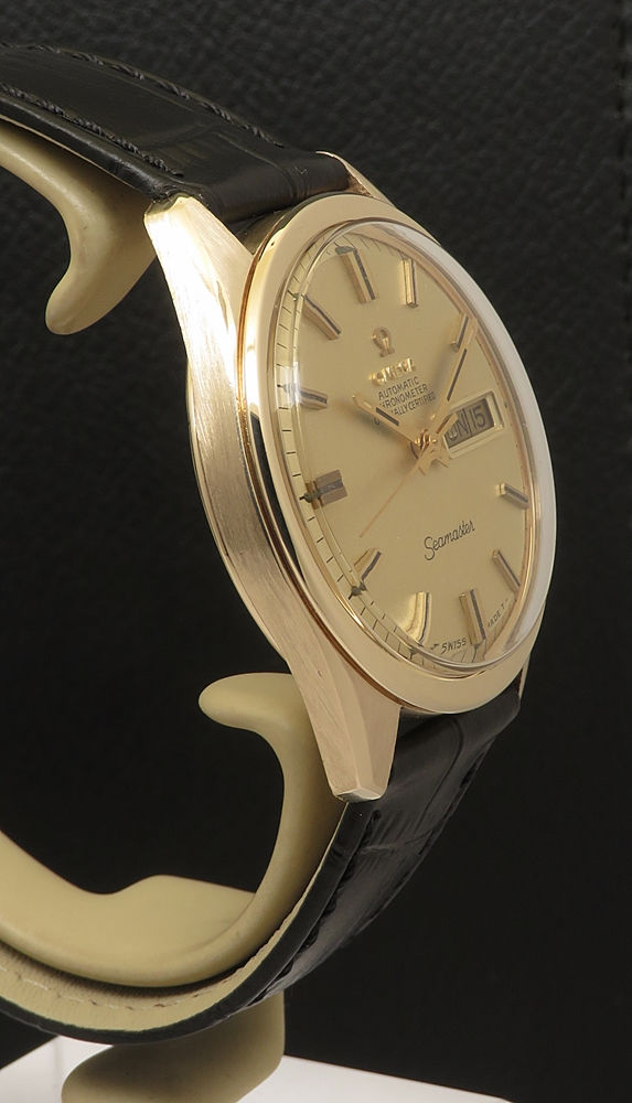 Thumbnail: Very Rare 9ct Gold Omega Seamaster Daydate Automatic Chronometer from 1968