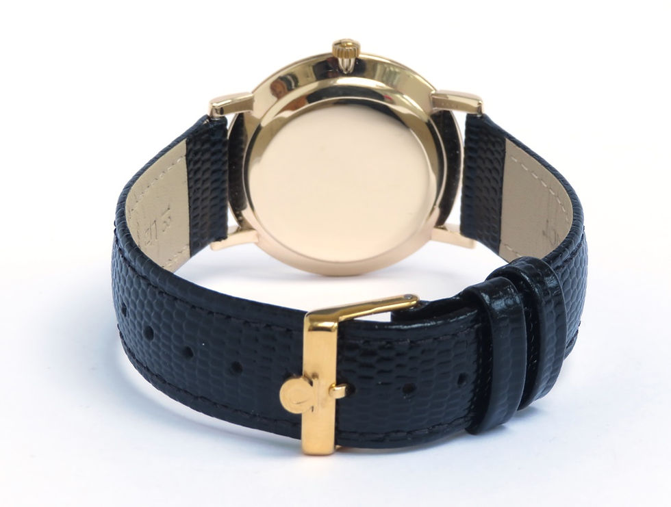 Thumbnail: Solid 9ct Gold Omega Calibre 510 Slim Dress Watch c1959