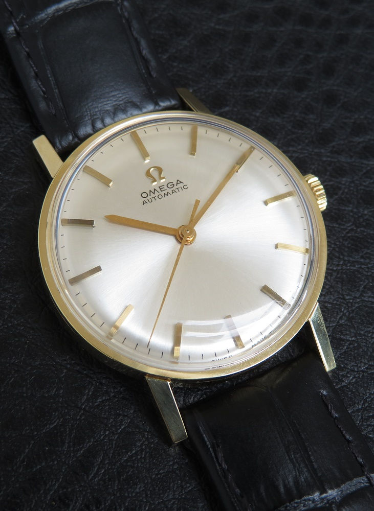 Thumbnail: Mint Original Solid 18ct Omega Automatic Mid Size c1962