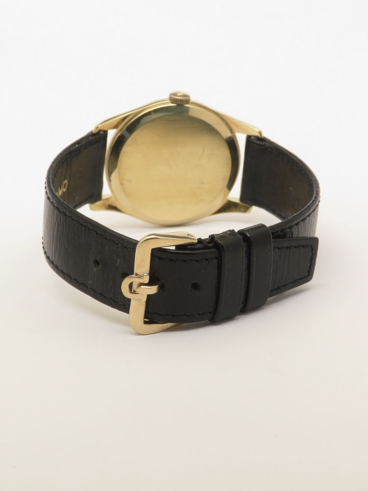 Thumbnail: Extremely Rare Museum Quality Solid 18ct Gold Omega 268 Strap Buckle Box 1959